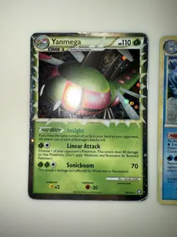 Pokemon TCG 2010 Yanmega Prime 98/102 Blastoise 13/95 Holo Rare Lapras HGSS14 NM - Image 2