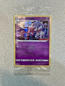 Hisuian Zoroark 076/196 Gamestop Exclusive Promo Brand New Sealed Pokemon Game - Image 1