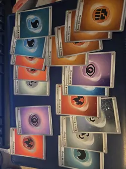Pokemon 151 Cosmos Holo Energy 3, 4, 5 SWIRL LOT OF 17 NM - Image 1