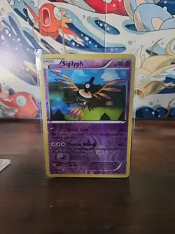 Sigilyph Emerging Powers Reverse Holo Pokemon TCG 42/98 Black & White - Image 2