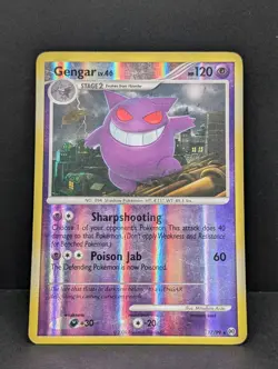 Gengar 17/99 Arceus Reverse Holo Ultra Rare Pokemon TCG Nintendo MP+ - Image 3