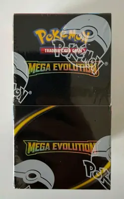 Mega Evolutions Half Booster Box - Brand New & Sealed. Pokemon TCG. (18 Packs) - Image 1