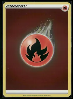 Pokemon TCG: Fire Energy Reverse Holo - Sword & Shield - Image 1