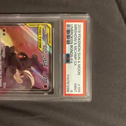 PSA 9 - 2019 Pokemon SM Unbroken Bonds Marshadow & Machamp GX 199/214 Alt Art - Image 3