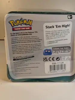 2022 Pokemon TCG Grass Stacking Tin – Factory Sealed, Never Opened – SWSH Packs - Image 4