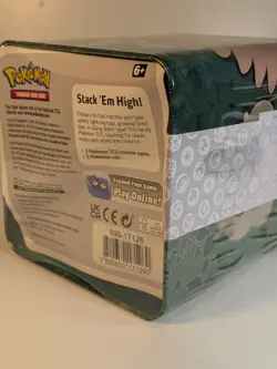 2022 Pokemon TCG Grass Stacking Tin – Factory Sealed, Never Opened – SWSH Packs - Image 5