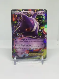 Pokemon TCG Gengar EX 34/119 Ultra Rare Holo XY Phantom Forces - NM+ - Image 1