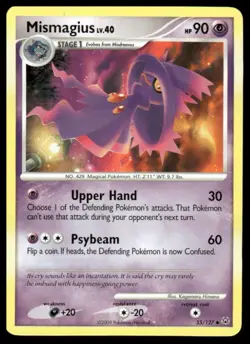 Pokemon Platinum #55/127 Mismagius Uncommon - Image 1