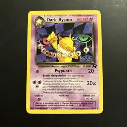 Pokemon Dark Hypno 26/82 Team Rocket-Unlimited Edition Rare Non-Holo , - Image 1