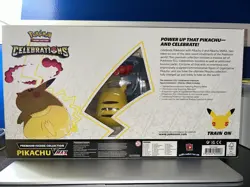 Pokemon TCG Celebrations 25th Anniversary Premium Figure Collection Pikachu VMAX - Image 2