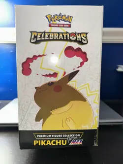 Pokemon TCG Celebrations 25th Anniversary Premium Figure Collection Pikachu VMAX - Image 4