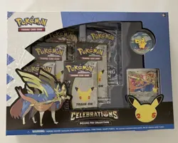 Pokemon 25th Celebrations Deluxe Pin Collection Box Zacian X - Image 1
