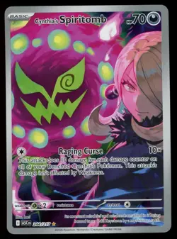CYNTHIA'S SPIRITOMB 2025 Pokemon Ascended Heroes #244/217 Illustration Rare - Image 1