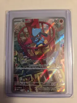 Pokemon TCG Riolu 010 Black Star Promo Mega Evolution NM - Image 1