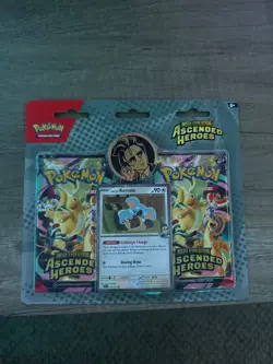 Ascended Heroes Komala Cosmos Promo Pokemon Mega Evolution 2-Pack Blister - Image 1