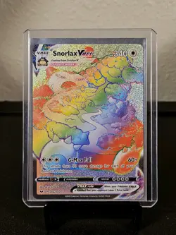 Snorlax VMAX (Secret) 206/202 Swsh01: Sword & Shield Holo Secret Rare Pokemon - Image 1