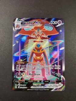 2023 Pokemon SWSH Crown Zenith Deoxys VMAX Galarian Gallery #GG45/GG70 RARE 🔥 - Image 1