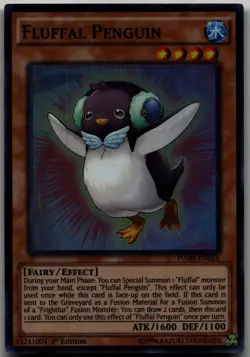Fluffal Penguin Super Rare Fusion Enforcers FUEN-EN015 LP - Image 1