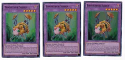Yugioh - Frightfur Sheep FUEN-EN023/CROS-EN042 1st ed Super Rare x3 - Image 1