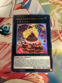 Yugioh Madolche Puddingcess Chocolat-A-La-Mode DUOV-EN082 1st Ed Ultra - Image 1