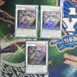 Yugioh! Ursarctic Grand Chariot ANGU-EN035 x3 Playset Ultra Rare 1st Edition NM - Image 1
