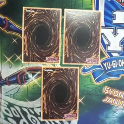 Yugioh! Ursarctic Grand Chariot ANGU-EN035 x3 Playset Ultra Rare 1st Edition NM - Image 2