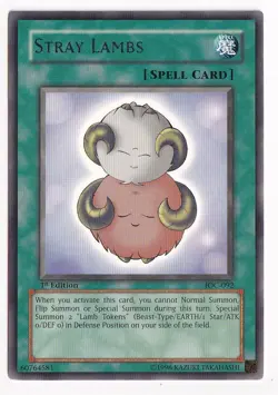 Yu-Gi-Oh! Stray Lambs #IOC-092 1st Edition Near Mint - Image 1