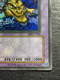 Thousand Dragon Faded Ink Error MRD-143 Holo Bleed Secret Rare Yu-Gi-Oh Card NM - Image 4