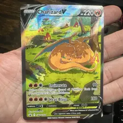 Pokemon Charizard V SWSH260 Promo Holo Card 220 HP Sword & Shield 2022 - Image 1