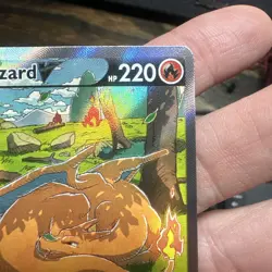 Pokemon Charizard V SWSH260 Promo Holo Card 220 HP Sword & Shield 2022 - Image 3