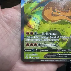 Pokemon Charizard V SWSH260 Promo Holo Card 220 HP Sword & Shield 2022 - Image 4