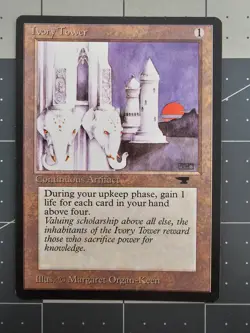 MTG ⭐ Antiquities ⭐ Ivory Tower ⭐ Vintage Legacy ⭐ - Image 1