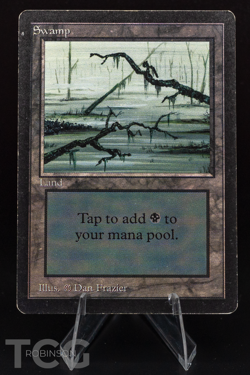 Swamp (C) - 1993 Magic the Gathering - Limited Edition Beta Regular - Image 1