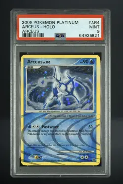 2009 Pokemon Platinum Arceus AR4 Holo Rare PSA 9 MINT✨✨🌀💎 - Image 5