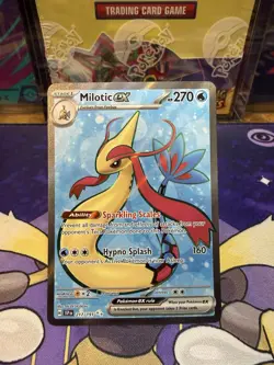 Pokemon TCG Milotic EX Ultra Rare Holo Card 217/191 Surging Sparks - Image 1