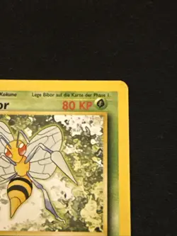 Pokemon Card - Beedrill Bibor German Base Set 17/102 Rare - Image 4