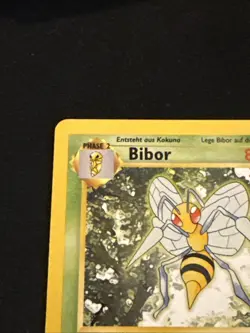 Pokemon Card - Beedrill Bibor German Base Set 17/102 Rare - Image 5