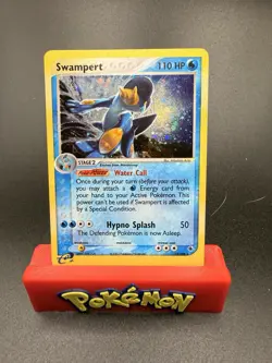 2003 Pokemon TCG Swampert EX Ruby and Sapphire 13/109 Holo Rare NM/LP - Image 1