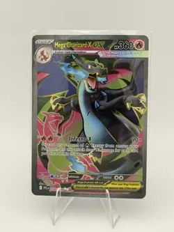 Pokemon TCG Mega Charizard X EX 109/094 Ultra Rare Holo Stage 2 360 HP - Image 1