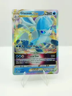 Pokemon Glaceon VSTAR Black Star Promo SWSH197 Sword & Shield English NM - Image 1