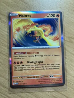 Moltres 146/165 - SV: Scarlet & Violet 151 Holo - Pokemon TCG 2023 - Image 1