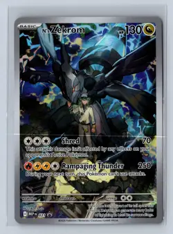 2026 Pokemon Mega Evolution Black Star Promo N'S Zekrom #031 - Image 1