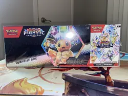 Pokemon Sam’s Club Prismatic Evolutions Surprise Box & Booster Bundle 2-Pack - Image 1
