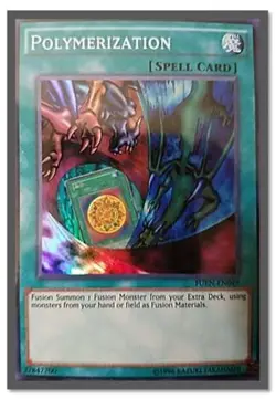 Yugioh! Polymerization - FUEN-EN049 - Super Rare - Unlimited Edition Near Mint, - Image 1