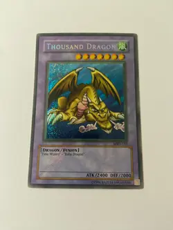 Original Print - Thousand Dragon - MRD-143 - Secret Rare LP-NM- FADED/HOLO BLEED - Image 1