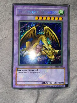 Original Print - Thousand Dragon - MRD-143 - Secret Rare LP-NM- FADED/HOLO BLEED - Image 3