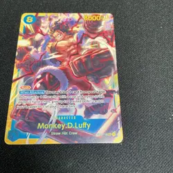 Monkey.D.Luffy (118) OP11-118 A Fist of Divine Speed Foil One Piece TCG English - Image 2