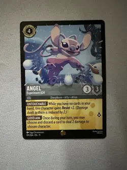 Disney Lorcana Angel - Experiment 624 191/204 Legendary Winterspell Non Foil - Image 1
