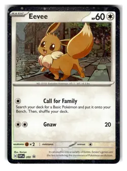 Eevee - 200 (Cosmos Holo) Promo Colorless Holo SV: Scarlet & Violet Promo Cards - Image 1