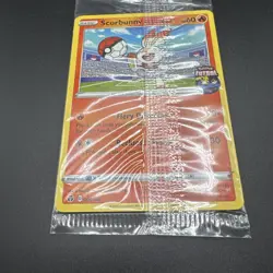 Pokemon Cards Scorbunny on the Ball 004/005 SEALED Pokemon Futsal Collection - Image 4